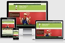 Screenshot Responsive der neuen Webpräsenz von Biggis-Bigfood Partyservice