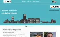 Referenz Webpräsenz CDU Ortsverband Gellep-Stratum