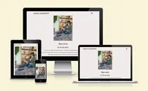 Referenz Webpräsenz saras bookshelf